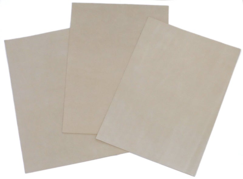 Soles2dance Premium Quality Suede Sheets 8.5"x12" with Super-Strong self-Adhesive Backing. Ideal for Making Peel-and-Stick (self-Stick, Stick-on) Soles for Dance Shoes [SUEDE-DIY-3pk-tan]. - Image 1